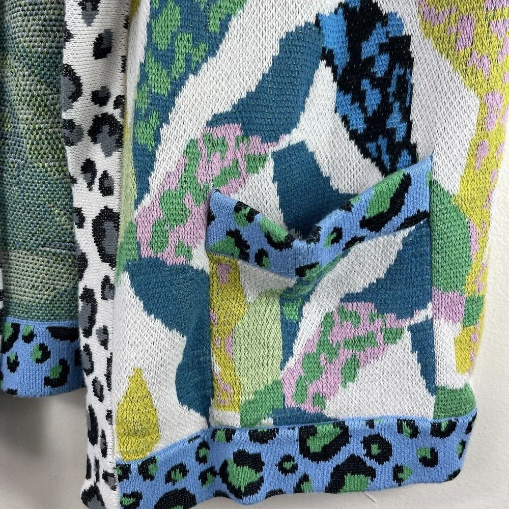 Anthropologie Maeve‎ Savannah Contrast Open Cardigan X-Small